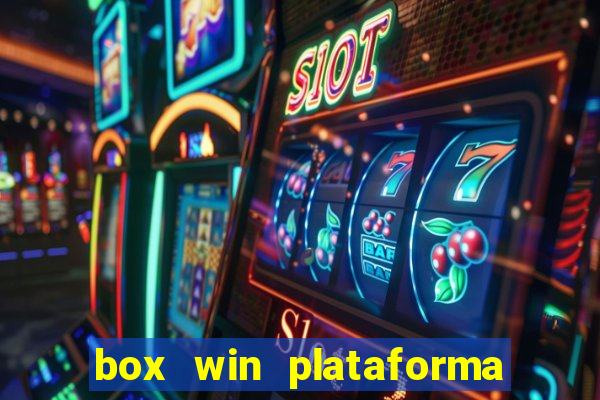 box win plataforma de jogos